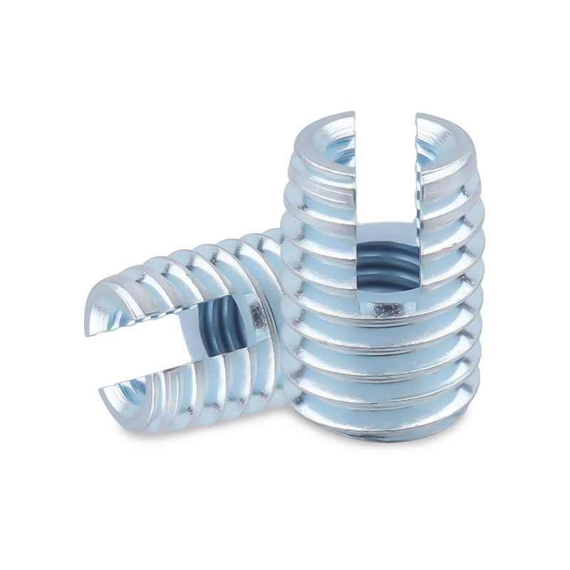 Blue-White Zinc Plated Self-Tapping Thread Insert